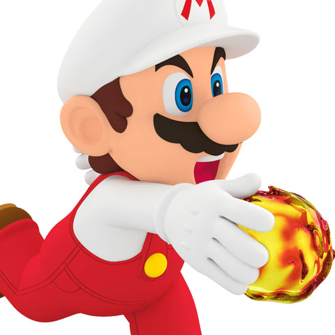 Hallmark Nintendo Powered Up With Mario Fire Mario Ornament Hallmark