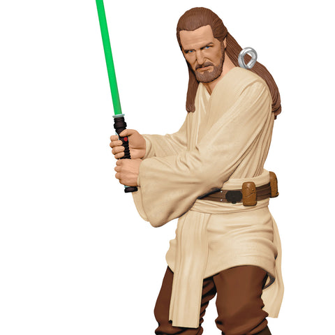 Star Wars: The Phantom Menace™ 25th Anniversary Qui-Gon Jinn™ 2024 Hallmark Keepsake Ornament Hallmark Keepsake Ornament Hallmark   