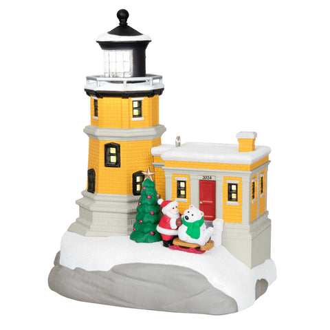 Holiday Lighthouse 2024 2024 Hallmark Keepsake Ornament With Light Hallmark Keepsake Ornament Hallmark Default Title  