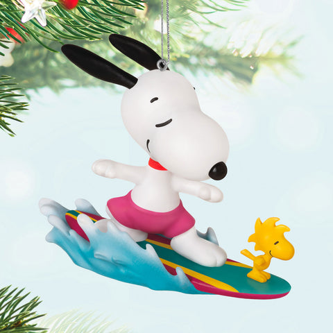 Peanuts® Spotlight on Snoopy Surf's Up! 2024 Hallmark Keepsake Ornament Hallmark Keepsake Ornament Hallmark   