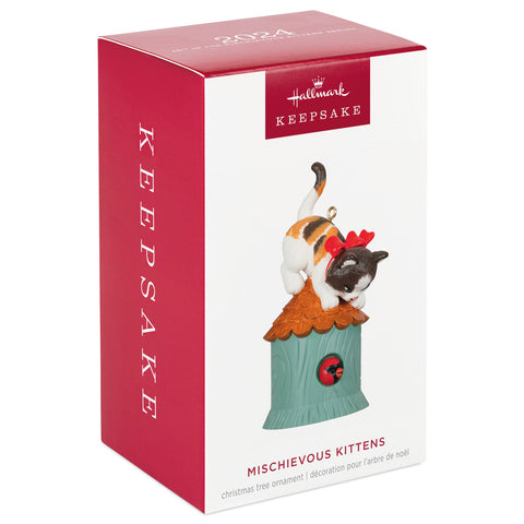 Mischievous Kittens 2024 Hallmark Keepsake Ornament Hallmark Keepsake Ornament Hallmark   