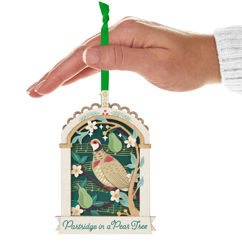 Twelve Days of Christmas Papercraft 2024 Hallmark Keepsake Ornament Hallmark Keepsake Ornament Hallmark   