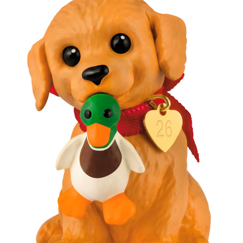 Hallmark Puppy Love Golden Retriever 2026 Ornament Hallmark