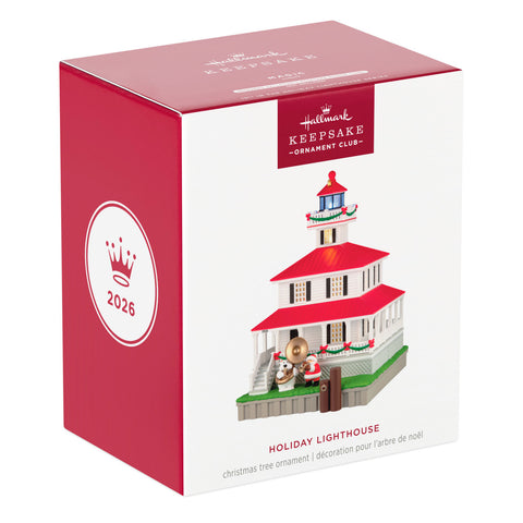 Hallmark Holiday Lighthouse 2026 Ornament With Light Hallmark