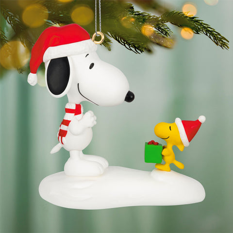 Hallmark Peanuts® Spotlight on Snoopy The Perfect Gift Ornament Hallmark
