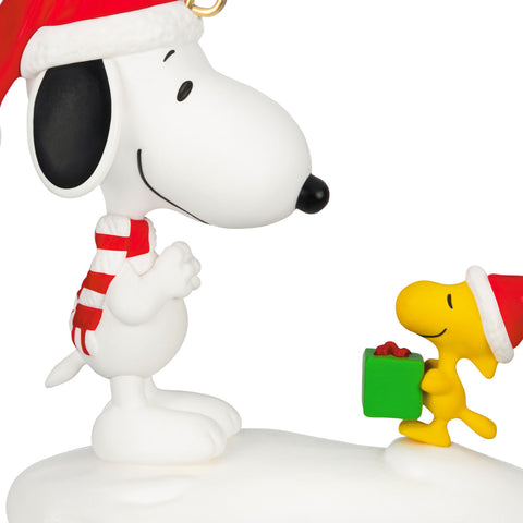 Hallmark Peanuts® Spotlight on Snoopy The Perfect Gift Ornament Hallmark