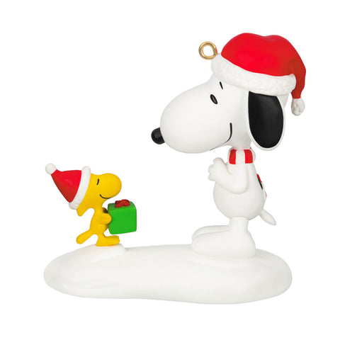 Hallmark Peanuts® Spotlight on Snoopy The Perfect Gift Ornament Hallmark