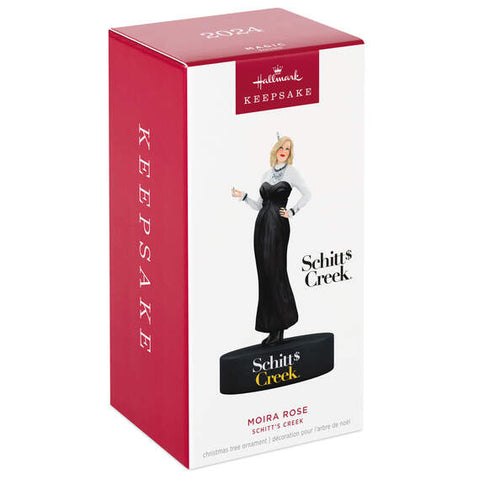 Schitt's Creek® Moira Rose 2024 Hallmark Keepsake Ornament With Sound Hallmark Keepsake Ornament Hallmark   