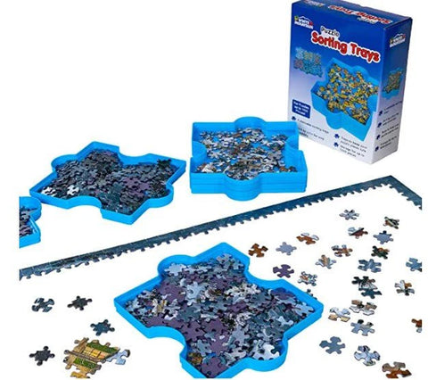 Puzzle Sorting Trays White Mountain