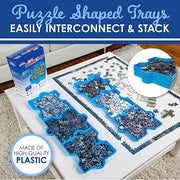 Puzzle Sorting Trays White Mountain