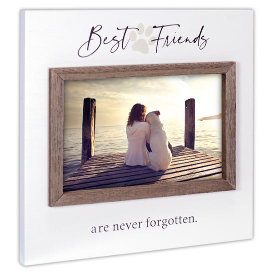 4X6 Best Friends Are Never Forgotten Picture Frame  Malden International Designs   