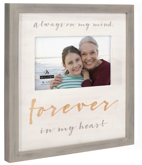 4X6 Forever In My Heart Picture Frame  Malden International Designs   