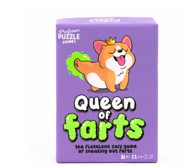 Queen Of Farts Card Game  Professor Puzzle USA Inc   