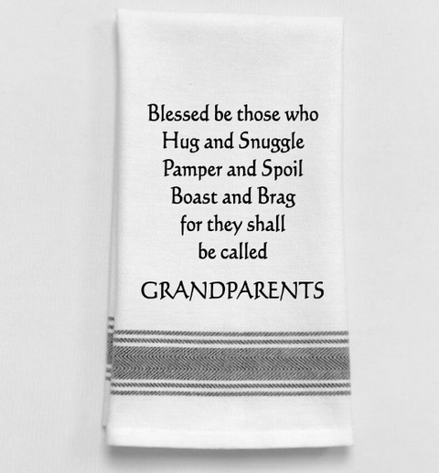 Grandparents Bistro Towel  Wild Hare Designs   