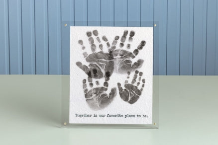 Family Handprint Frame Mud Pie
