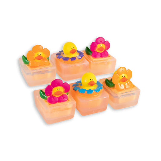 Spring Flowers Duck Toy Soaps  Heartland Fragrance   