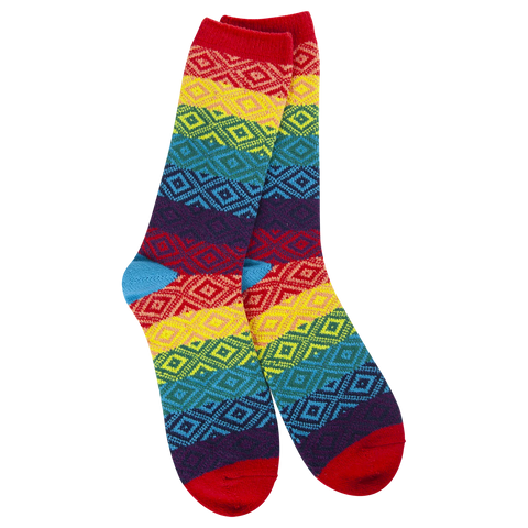 Weekend Gem Crew Rainbow Socks World's Softest Socks   