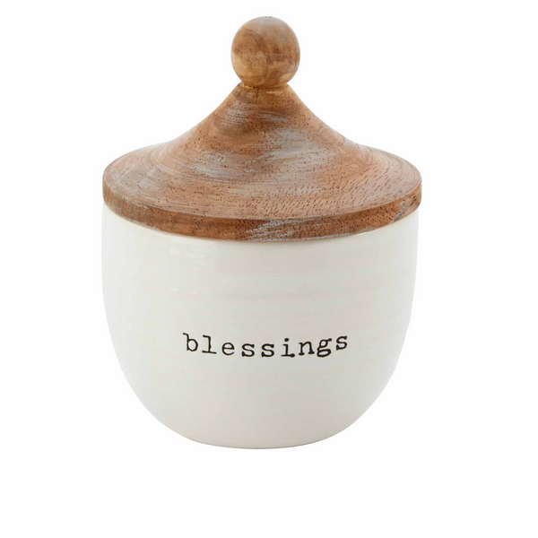 Blessings Jar by Mud Pie  Mud Pie   