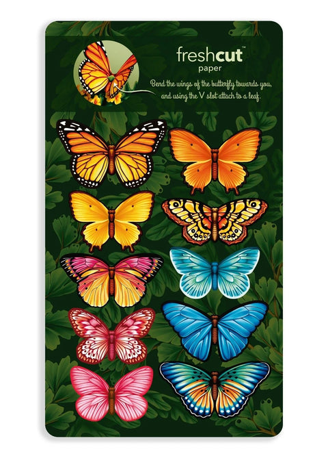 Butterflies and Buttercups Life-Sized Pop-Up Flower Bouquet Greeting Card Freshcut Paper   