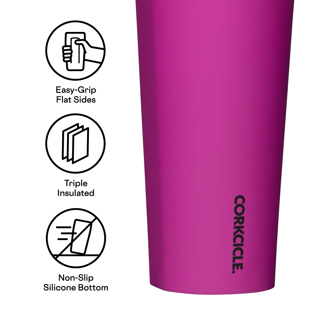 24 Oz. Cold Cup by Corkcicle in Berry Punch Insulated Tumbler Corkcicle   