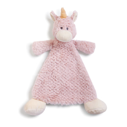 Wendy Unicorn Rattle Blankie Demdaco