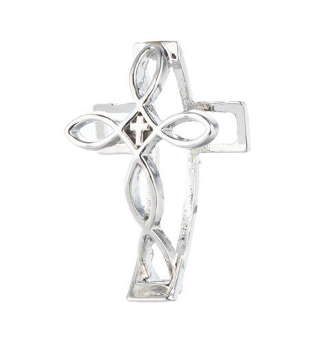 Cross of Faith Charm / Ichthys Charm  Ganz   