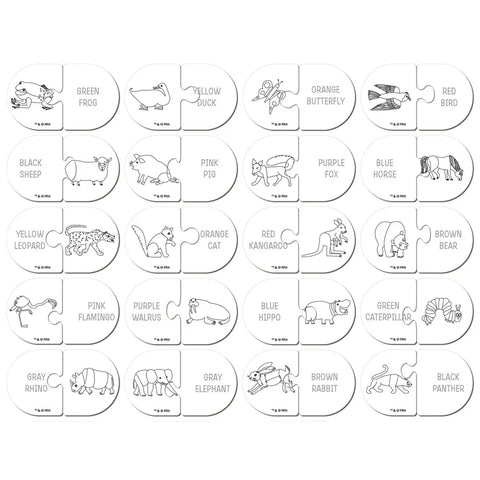 Eric Carle - Matching Color Jigsaw Puzzles MasterPieces Puzzle Company