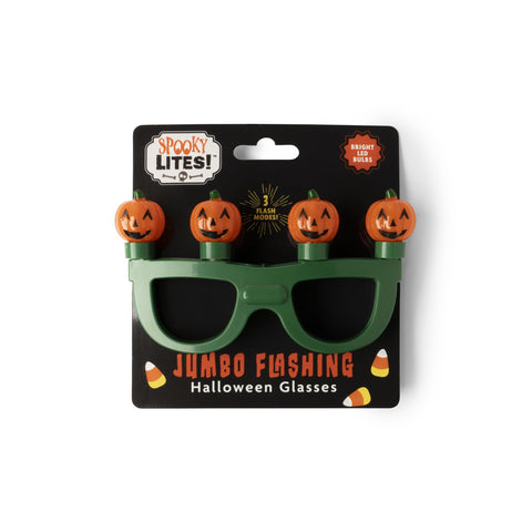 Spooky LITES! Jumbo Flashing Halloween Glasses  DM Merchandising   