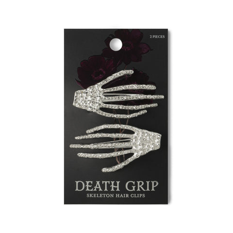 Halloween Death Grip Skeleton Hair Clips  DM Merchandising   