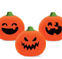 Jack-Glow-Lantern NeeDoh Ball Stress Ball Schylling   