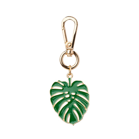 Kedzie You're An Icon Bag Charms  Kedzie Palm Leaf  