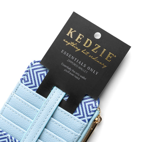 Kedzie Essentials Only Zippered Wallet  Kedzie   