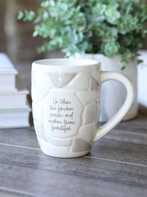 Neutral Mended Soul Mug  Mary Square   