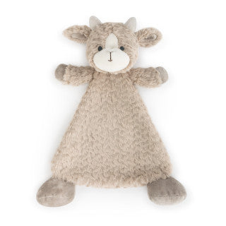 Gilda Goat Rattle Blankie Blanket Demdaco   