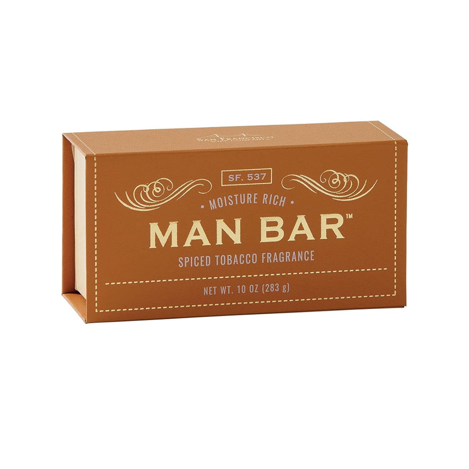 10 oz Man Bar Soap by San Francisco Soap Co.  San Francisco Soap Co. Spiced Tobacco  