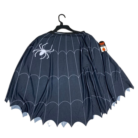 Cat, Pumpkin, and Spider Halloween Ponchos Poncho Gold Medal International Spider  