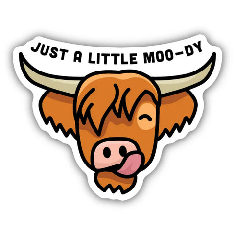 Highland Cow Sticker Sticker  Stickers Northwest   