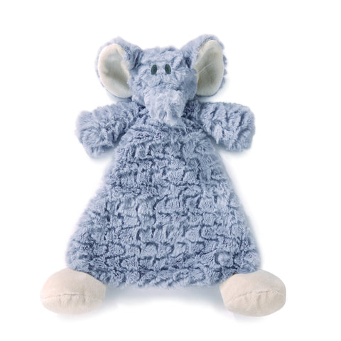 Ellery Elephant Rattle Blankie Blanket Demdaco   