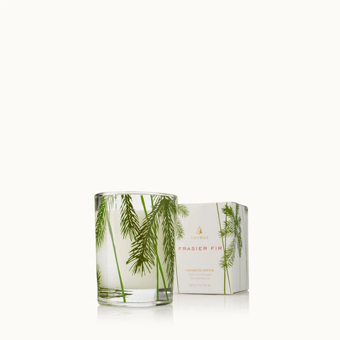 Frasier Fir Pine Needle Votive Candle Candle Thymes   