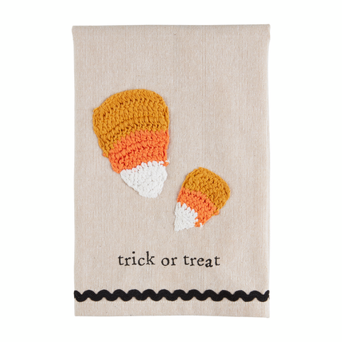 Trick or Treat Crochet Towel Towel Mud Pie   