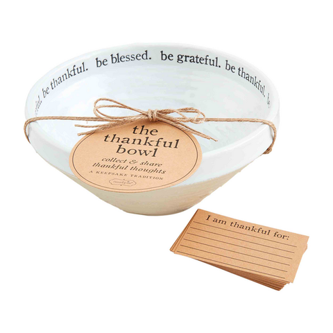 Thankful Bowl Set Bowl Mud Pie   