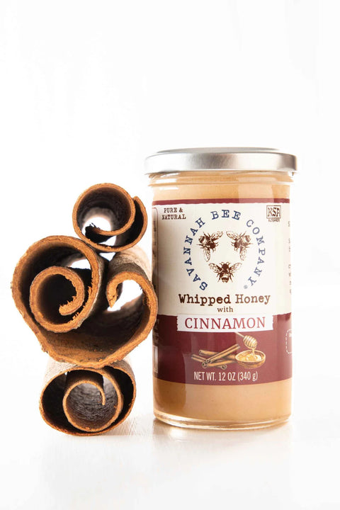 3 oz Cinnamon Whipped Honey  Savannah Bee Company   