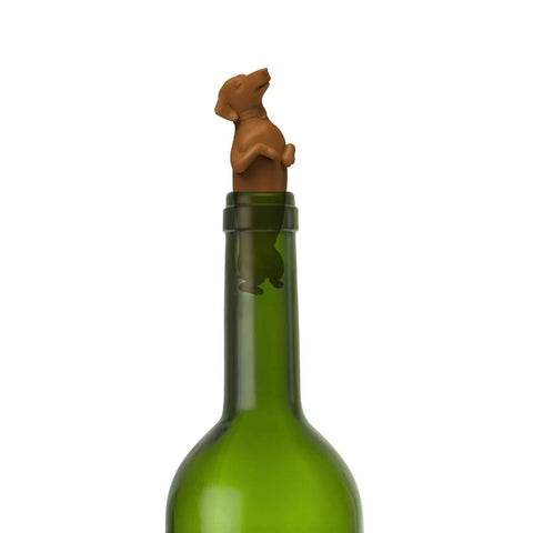 Winer Dog Bottle Stopper  Fred & Friends   