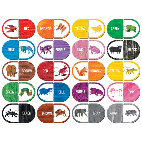 Eric Carle - Matching Color Jigsaw Puzzles MasterPieces Puzzle Company